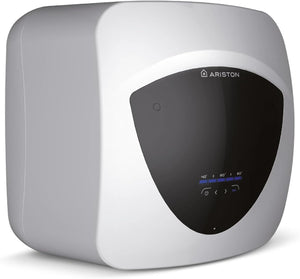 Ariston 3100353 Andris LUX ECO 30/15 - Scaldabagno Elettrico, 220 V, Bianco, 30 litri, Realizzato per essere installato in Italia [Classe di efficienza energetica D]