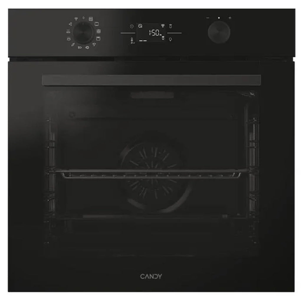 Candy CA6 N3T1HTB - Forno elettrico, multifunzione, 78 litri, Nero, Classe energetica A+