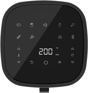 Cecotec Friggitrice ad Aria Cecofry Fantastik Window 4000. Air Fryer Air Fryer. 1400 W, Capacità 4 L, 9 Menu, Controllo Tattile, Tecnologia Perfectcoo, Tempo Regolabile 80-200ºc, 0-60 Minuti