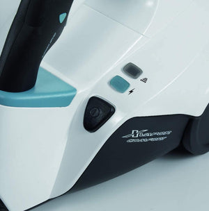 Ariete 4145 X Vapor Comfort - Pulitore vapore a traino, 1500 watt, 5 bar, Autonomia vapore continuo 45', Cavo 6mt, Bianco