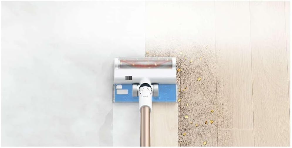 Xiaomi G10 Plus Cordless Vacuum Cleaner with Wiping Function, 4-in-1 Battery Vacuum Cleaner, up to 65 Minutes Running Time, 600 ml Vacuum Cleaner for Pet Hair, Carpet, Upholstery and Hard Floor, White