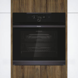HWO60SM5F5BH - Forno elettrico, Ventilato, Multifunzione, 70 Litri, Nero, Classe energetica A+