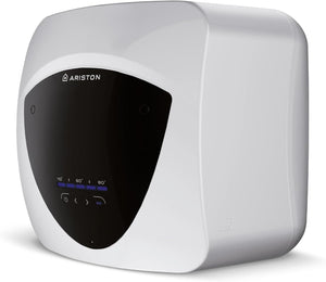 Ariston 3100353 Andris LUX ECO 30/15 - Scaldabagno Elettrico, 220 V, Bianco, 30 litri, Realizzato per essere installato in Italia [Classe di efficienza energetica D]