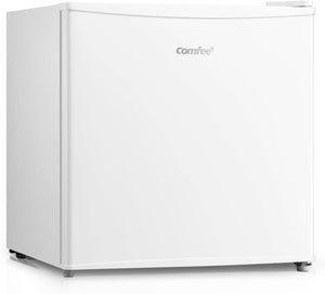 COMFEE' RCD50WH1(E) - Mini frigo bar, Silenzioso, Mono porta, Per applicazioni in Hotel, Casa, Ufficio, 43L, Bianco, ‎47.2 x 45 x 49.2 cm