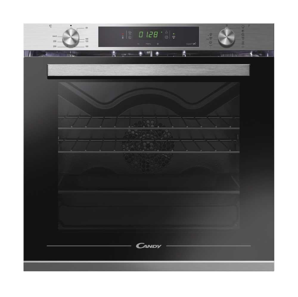 CANDY Forno Elettrico da Incasso FCXP825X E0 / E Capacità 80 L Multifunzione Ventilato Colore Nero/Inox