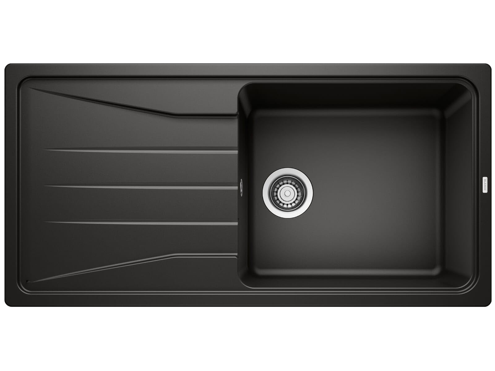 BLANCO 525977 Lavello da Cucina, Nero, 60 cm