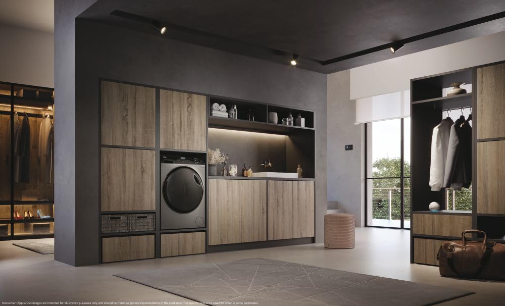 Haier HW80-B14959S8U1S I-Pro Series 5 - Lavatrice 8 Kg, 1400 giri, Inverter, Classe energetica A