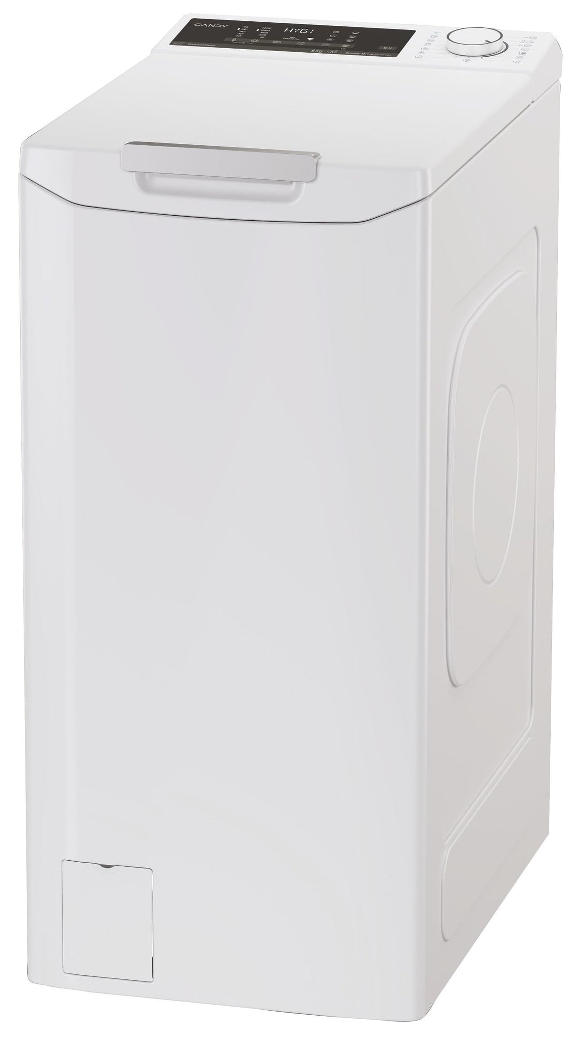 Candy TCA284TM5-S ProWash 500 Lavatrice Carica dall'Alto 8 Kg Centrifuga 1200 Giri Classe energetica A Inverter colore Bianco