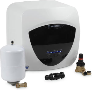 Ariston 3100353 Andris LUX ECO 30/15 - Scaldabagno Elettrico, 220 V, Bianco, 30 litri, Realizzato per essere installato in Italia [Classe di efficienza energetica D]
