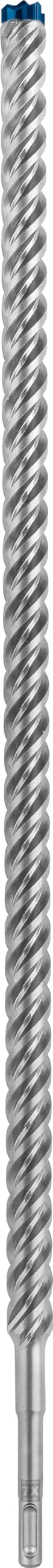 Bosch Professional 1x Punte per Martelli Expert SDS plus-7X per Calcestruzzo Armato, Ø 16.00x1000 mm, Accessorio Martello Perforatore