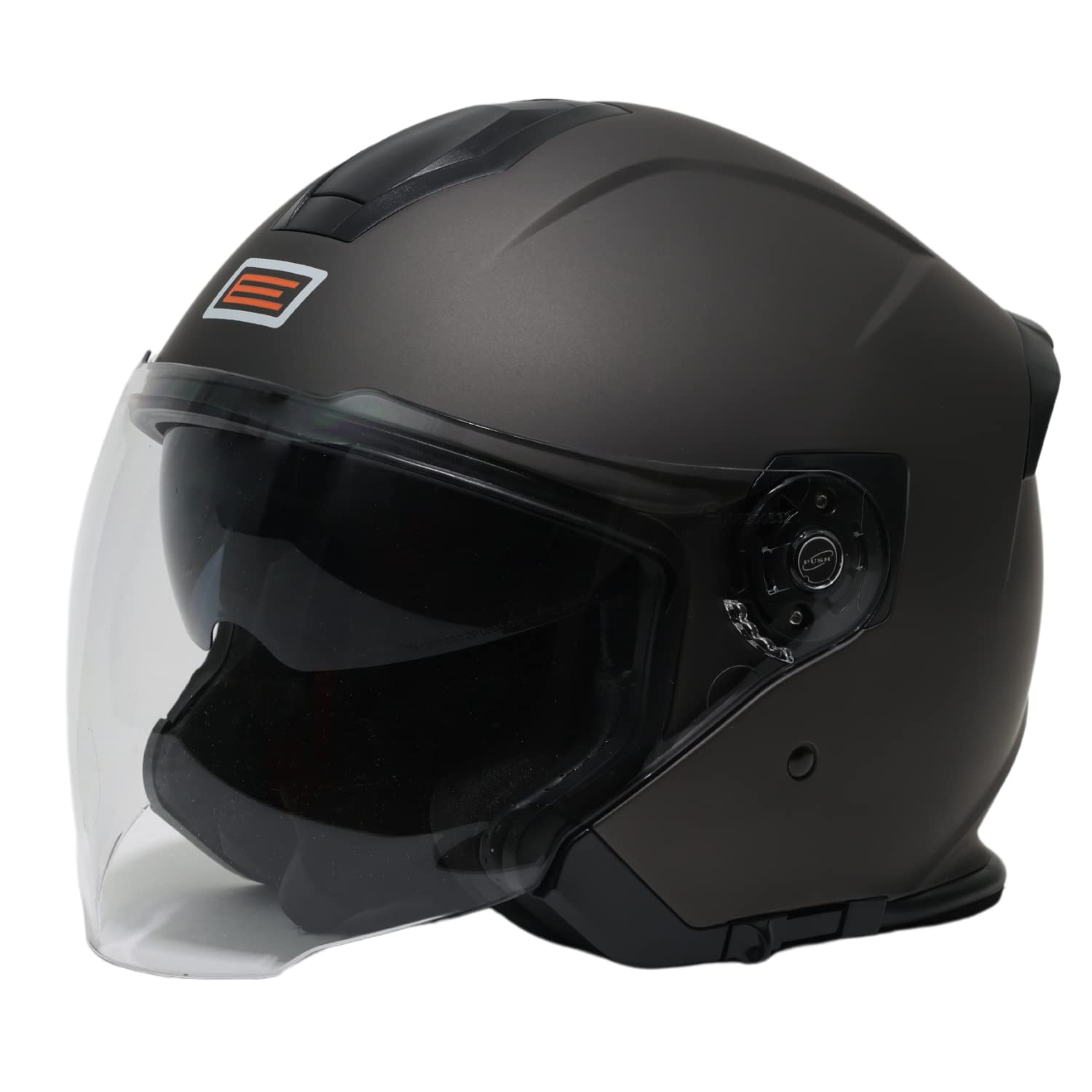 ORIGINE Casco Jet Moto 3/4 Aperto con Doppia Visiera Adatto per Scooter Omologato ECE