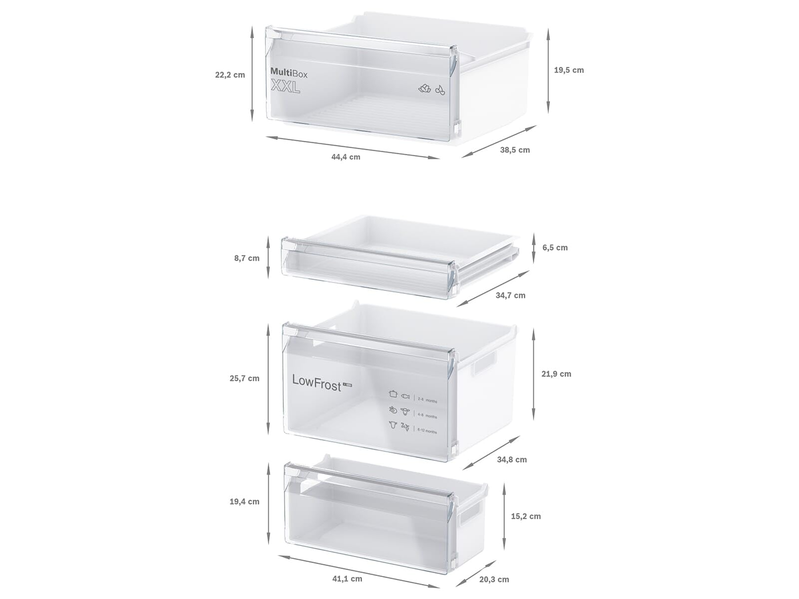 Bosch KIV86NSE0 Serie 2 - Frigorifero da incasso, 177,5 x 56 cm, raffreddamento 183 l + congelatore da 84 l, circolazione dell'aria ecologica, illuminazione uniforme
