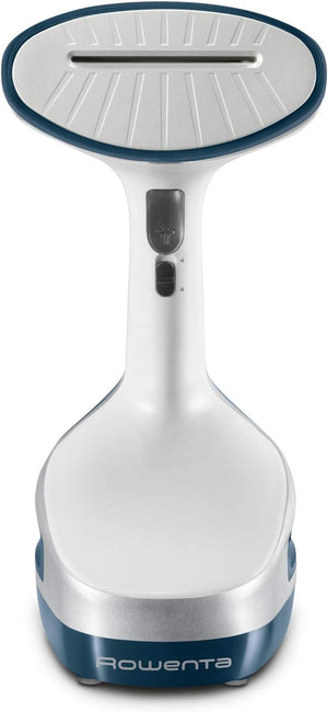 Rowenta Dr8100 Access Steam+ Stiratore Verticale, 1600 W Pronto in 40 Sec, Piastra Riscaldata, Rinfresca e Igienizza, Uccide Il 99,9% Dei Batteri, Rimuove Gli Odori, 3 Accessori, Plastica, Blu