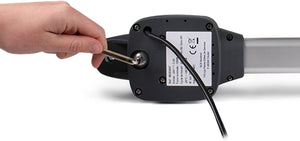 SCS Sentinel - MVE0100 Motore per cancelli a battente - 24V - 2 telecomandi - portata 50m - lampadina LED lampeggiante - 5 anni di garanzia - lunghezza 4 m - 400 Kg max - OpenGate1