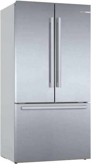 Bosch KFF96PIEP Serie 8 Smarter French Door Frigorifero, 183 x 90,5 cm, refrigerante 402 l + congelatore da 171 l, VitaFresh pro 3 volte più a lungo, NoFrost mai più sbrinare, dispenser di ghiaccio e