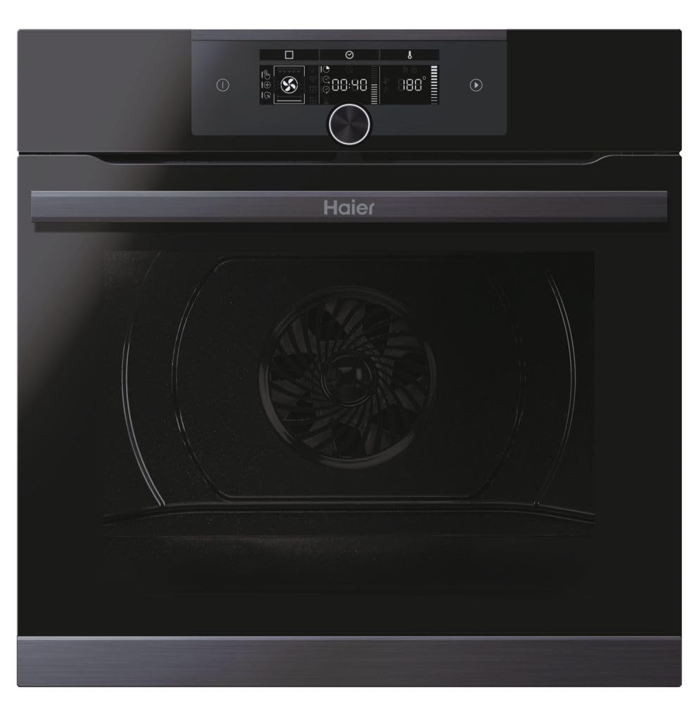 HWO60SM5F5BH - Forno elettrico, Ventilato, Multifunzione, 70 Litri, Nero, Classe energetica A+
