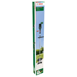 Bosch Decespugliatore AFS 23-37, Lama a 3 taglienti, bobina per fili da taglio, 3 fili da taglio, impugnatura supplementare, cuffia di protezione, confezione in cartone, potenza 1000 Watt