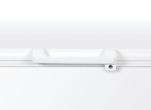 Haier HCE301E Congelatore Orizzontale a Pozzetto, 300 Litri, Temperatura Regolabile, Funzione Fast Freeze, Silenzioso, Libera Installazione, 111x62x84,5cm, Bianco