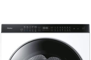 Haier Super Drum Serie 9 Lavasciuga 10+6 Kg, Libera Installazione, 1400 Giri, Classe A/D, Wi-Fi, Controllo App hOn, Avvio Programmabile, Smart Dosing, 65,7 x 70x 99 cm, Bianca - HWD100-BD1499U1N/I