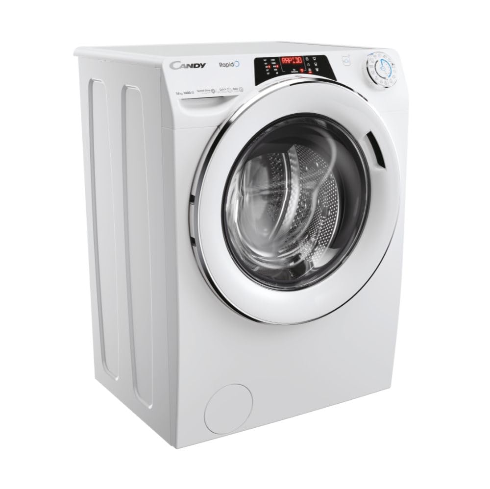 Candy RO14146DWMCT/1-S Lavatrice a carica frontale RapidÓ, Bianco