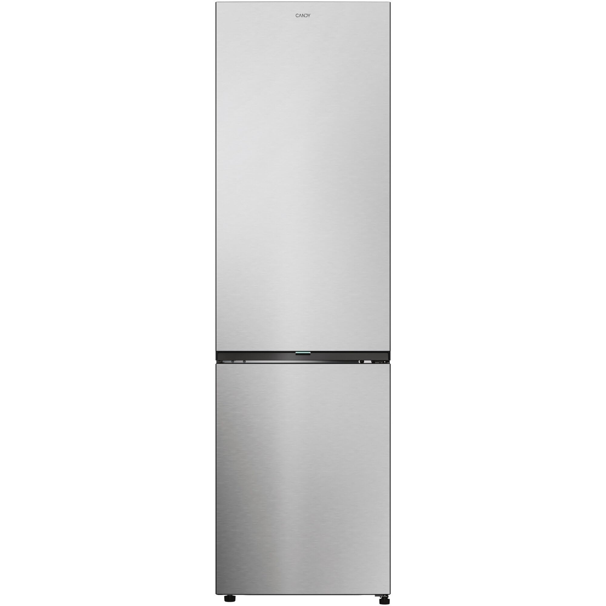Candy Frigorifero Combinato, 409L, 66.7P x 59.5L x 205A cm, No Frost, Classe E, Inox, Wi-Fi, Display LCD, Installazione Standard