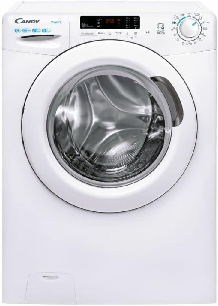 Candy Smart CS 12102DE/1-S lavatrice Caricamento frontale 10 kg 1200 Giri/min E Bianco