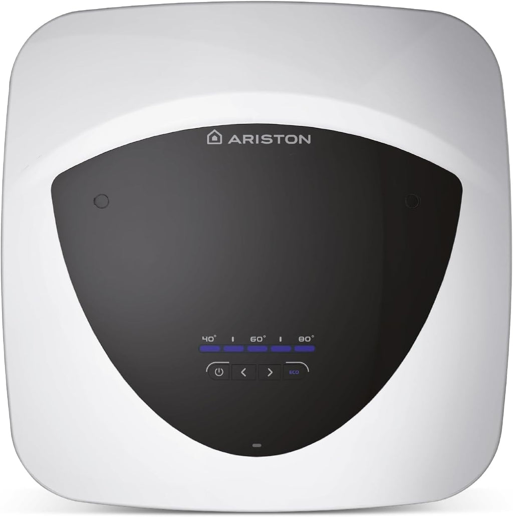 Ariston 3100353 Andris LUX ECO 30/15 - Scaldabagno Elettrico, 220 V, Bianco, 30 litri, Realizzato per essere installato in Italia [Classe di efficienza energetica D]