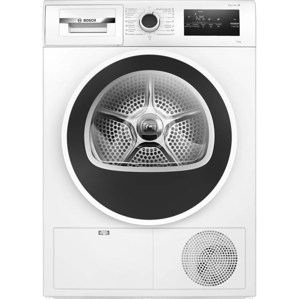 Bosch - Asciugatrice con pompa di calore, 8 kg, AutoDry, anti-vibrazione, bianco, WTR83200ES