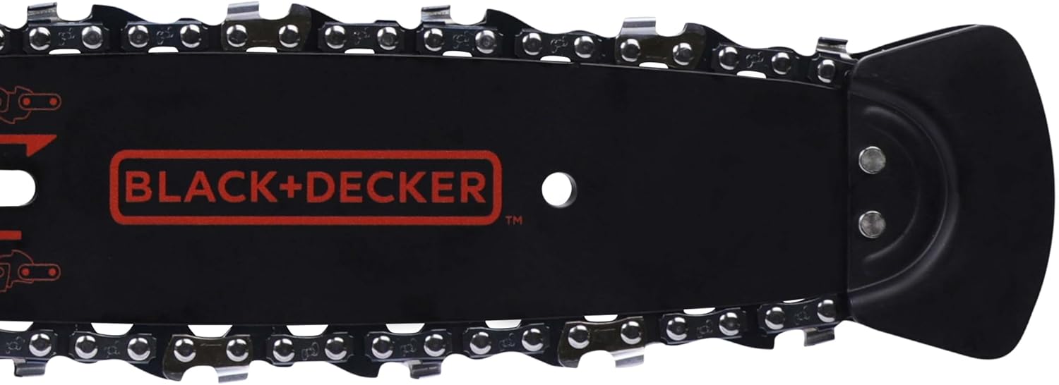 BLACK+DECKER, Elettrosega A Batteria Litio, Fino A 20 Cm Di Taglio, 18 V, 2.0 Ah, Nero Arancione. GKC1820L20-QW