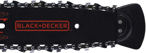 BLACK+DECKER, Elettrosega A Batteria Litio, Fino A 20 Cm Di Taglio, 18 V, 2.0 Ah, Nero Arancione. GKC1820L20-QW
