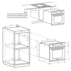 Candy Idea FIDCP N615 L, forno multifunzione, 65 l, 1 vassoio e 1 griglia, ventilatore radiale, pulizia acquattiva, convezione + ventilatore, 8 funzioni, comandi push&pull, porta doppia vetro, nero