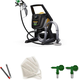 WAGNER Pistola a Spruzzo Airless Control Pro 350 R, per Vernici per Pareti (no farine minerali), Smalti e Velature, Conservanti del Legno e Anticorrosione, Resa 15 M²-2 Min, Tubo Flessibile 15 M