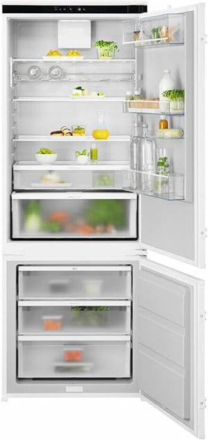 Electrolux KNR7TE75S - Frigorifero combinato, 376 litri, Incasso, No Frost, Classe energetica E