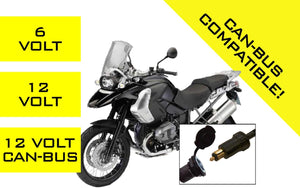 BC Battery Controller K900 EDGE Caricabatterie/Mantenitore Intelligente 1 Amp per BMW, per Batterie 6V/12V/12V CAN-BUS Piombo-Acido, adatto per Moto e Scooter fino a 100Ah