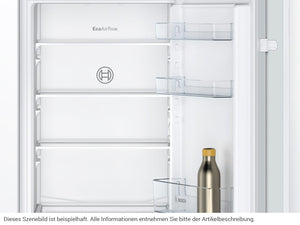 Bosch KIV86NSE0 Serie 2 - Frigorifero da incasso, 177,5 x 56 cm, raffreddamento 183 l + congelatore da 84 l, circolazione dell'aria ecologica, illuminazione uniforme