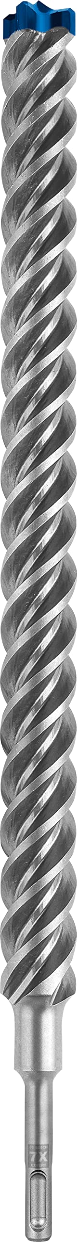 Bosch Professional 1x Punte per Martelli Expert SDS plus-7X per Calcestruzzo Armato, Ø 16.00x1000 mm, Accessorio Martello Perforatore