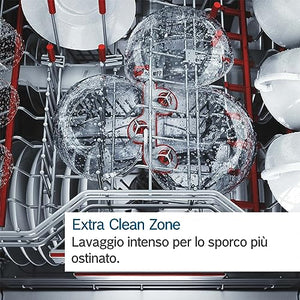 Bosch Elettrodomestici Lavastoviglie Incasso a Scomparsa Totale, Silenziosa, di Facile Installazione, Veloce e Facile, 14 Litri