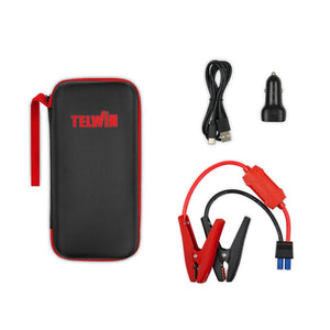 Telwin Drive Mini Avviatore Portatile e Power Bank, 1000A, Avviamento 12V