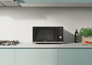 Candy Moderna Forno a Microonde 20 Litri, 700W, 40 Programmi Automatici, 6 Livelli di Potenza, Funzioni Defrost e Autoclean, App hOn, Libera Installazione, 45,2 x 34,6 x 26,2 cm, Nero - CMWA20TNDB
