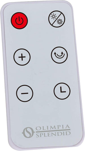 Olimpia Splendid 99261 Caldo Up T WiFi - Termoventilatore Ceramico a Parete con Telecomando e Timer settimanale 2000 W, 220-240 V, Bianco - Esclusiva Amazon