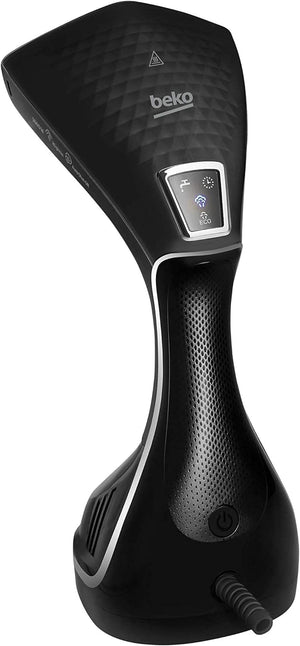 Beko - STM4116B - Ferro da Stiro a Vapore Verticale, Stiratore Verticale, Comodo e Semplice, Igienizzante al 99%, Performante, 1600 W - Nero