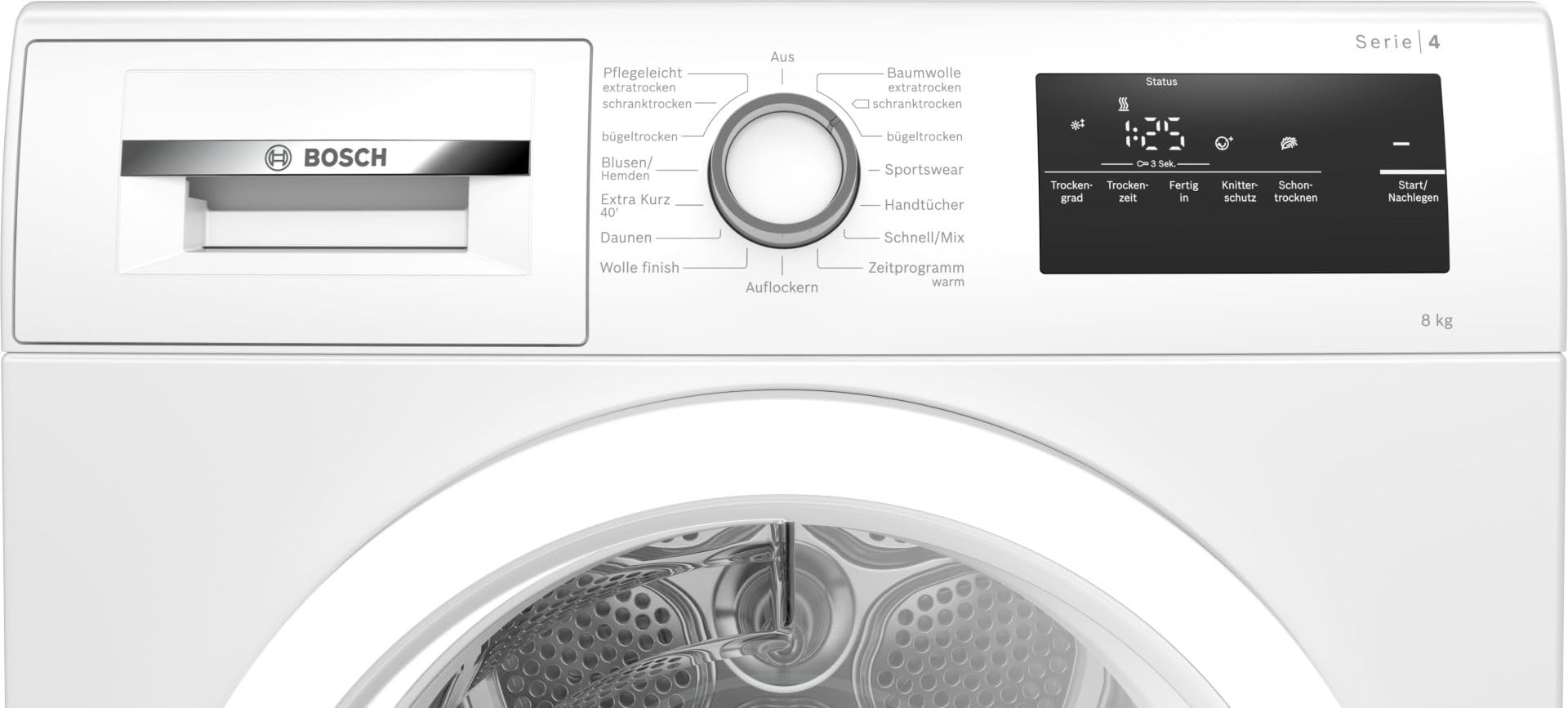 Bosch Serie 4 Asciugatrice a pompa di calore, 8 kg, Cl. A++, con filtro EasyClean