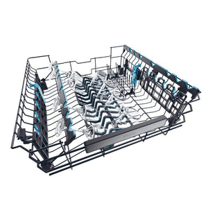 Haier I-Pro Shine Serie 7 Lavastoviglie a Libera Installazione 60 cm, 14 Coperti, 10 Programmi, Classe A, Lavaggio Flex Zone, App hOn + AI, AxLxP 85x 59,7x59,8 cm, Stainless Steel- XF 4A4M4PDX