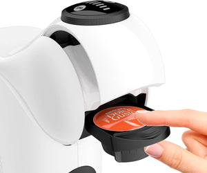 NESCAFÉ DOLCE GUSTO Krups Genio S, Macchina per Caffè Espresso e Altre bevande in capsula, Automatica, Bianco