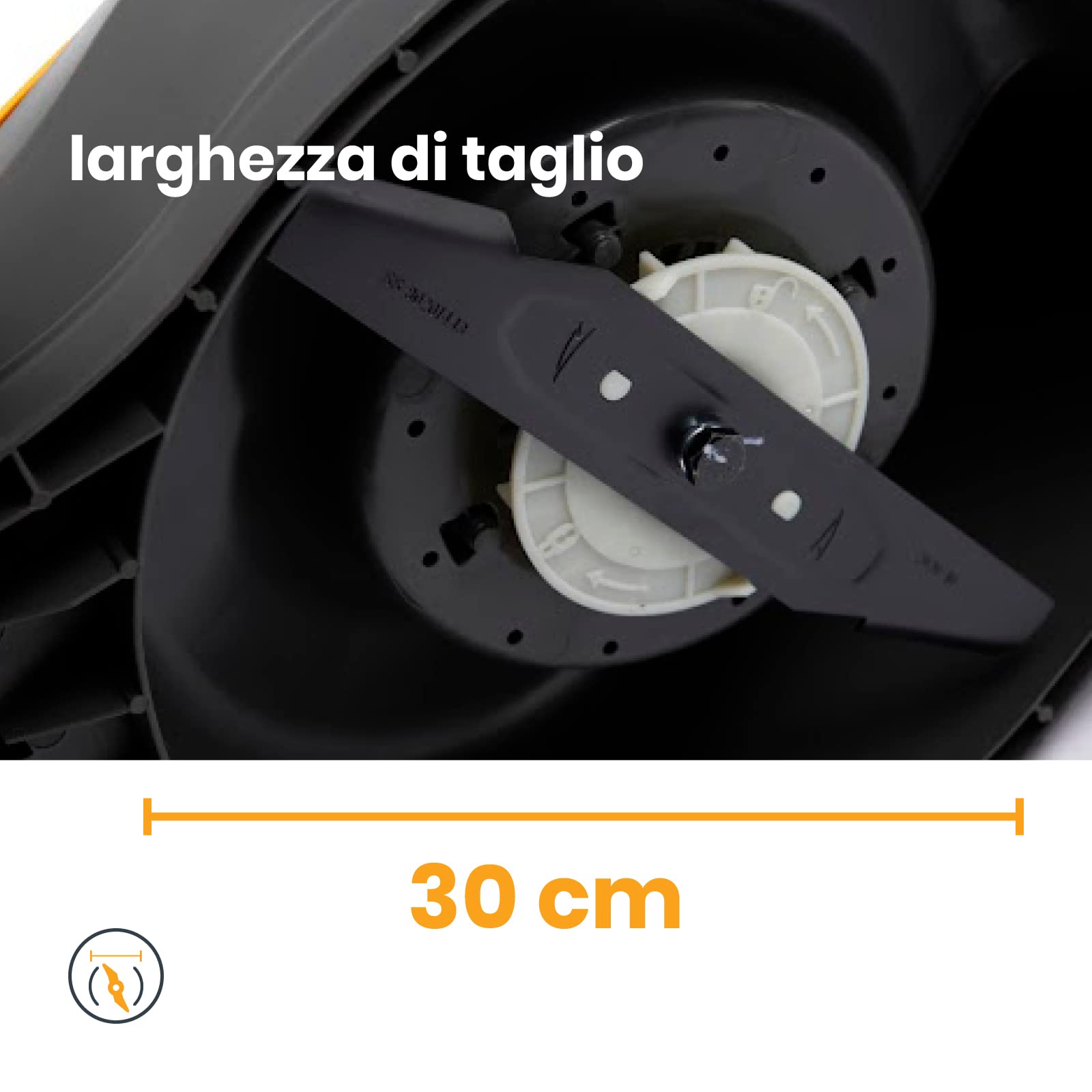 Stiga Tagliaerba a Batteria Collector 136e Kit, Per Giardini Fino a 250 m², Larghezza Taglio 34 cm, Batteria ePower da 20 V (2 x 2 Ah), 550 W, 2 Batterie e Caricatore Inclusi, giallo