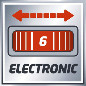 Einhell TC-DW 225 Levigatrice per muro telescopica (230-240 V, 600 W, diam. Platorello 225mm, impugnatura telescopica fino a 165 cm, attacco per aspiratore, incl. 6 carte abrasive e valigetta)