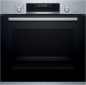 Bosch Elettrodomestici - Forno Da Incasso Bosch Per Cottura A Vapore Serie 6 Forno Con Vapore Da Incasso Elettrico 60 X 60 Cm In Acciaio HRA5380S1 Classe Energetica A. Elegante E Silenzioso