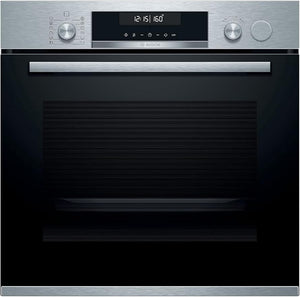 Bosch Elettrodomestici - Forno Da Incasso Bosch Per Cottura A Vapore Serie 6 Forno Con Vapore Da Incasso Elettrico 60 X 60 Cm In Acciaio HRA5380S1 Classe Energetica A. Elegante E Silenzioso