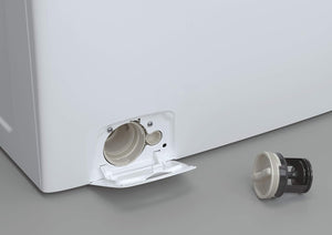 Candy Smart CS4 1272DE/1-S Lavatrice, 7 Kg, 1200 Giri, Connettività NFC, Cicli Rapidi, Rilevatore Kg, Partenza Ritardata, Classe D, 60x45x85 cm, Bianco