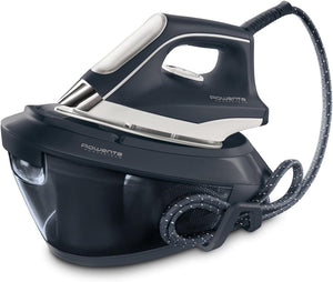 Rowenta VR8220 Powersteam Ferro da Stiro con Generatore di Vapore, Pressione Fino a 6.5 Bar, 2200W, 1.5 Litri, con Piastra in Acciaio Inox, Modalità Eco